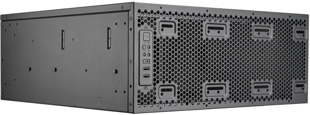 Rack Silverstone Silverstone Technology RM4A 4U Rackmount, Rack (black, 4 height units)