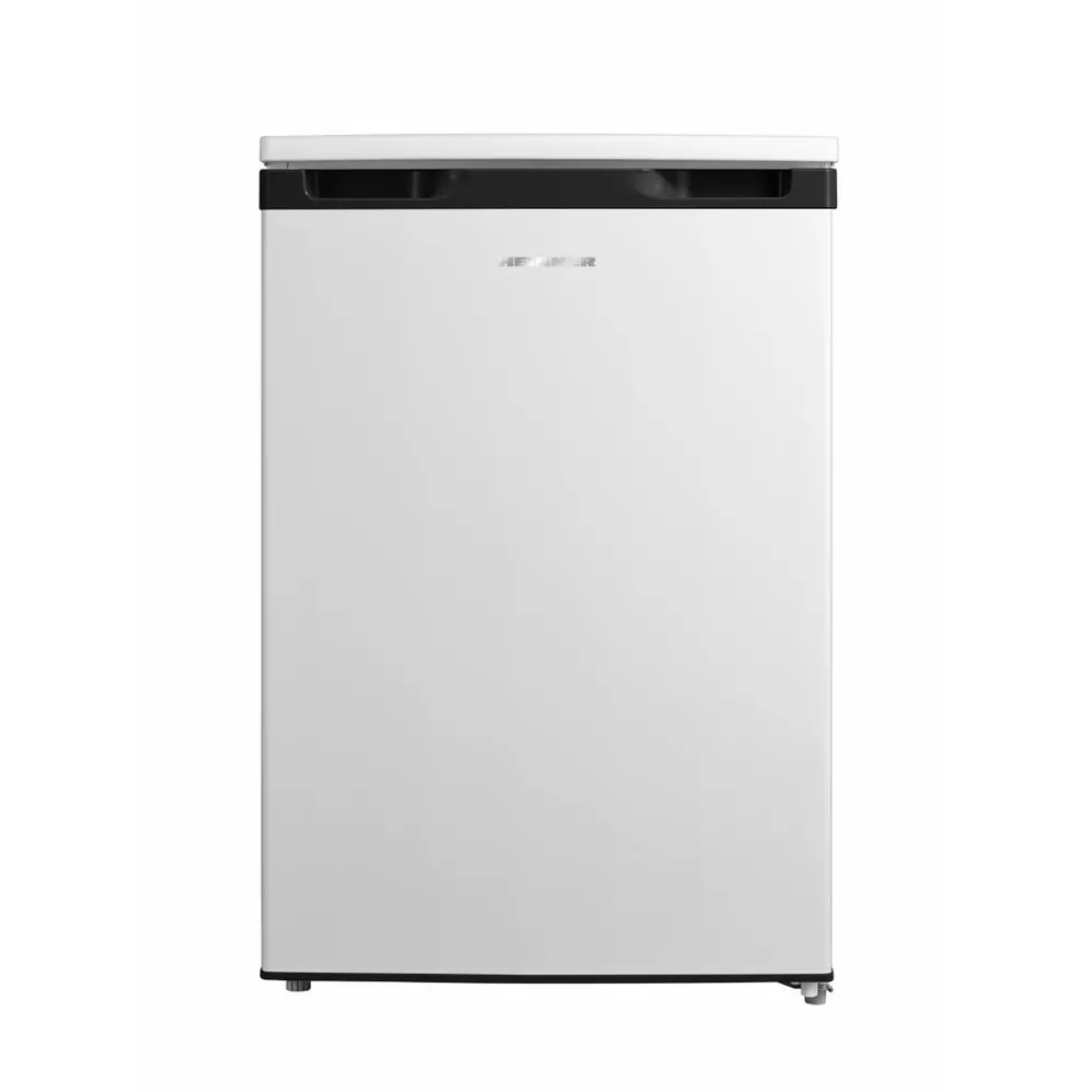 HEINNER Frigider cu o usa HF-M131E++, 131 l, Clasa E, Lumina LED, Usa reversibila, H 84.5 cm Alb