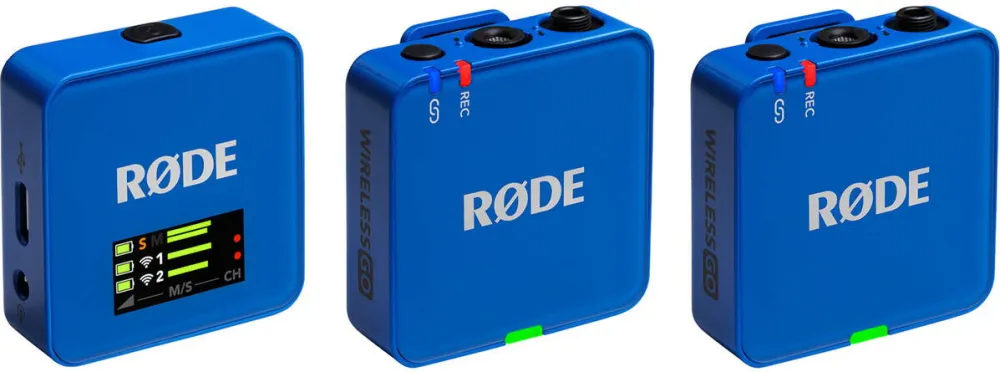 Microfon Rode Microphones Rode Microphones Wireless GO (Gen 3) (cobalt blue)