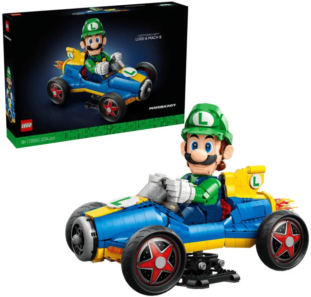 LEGO SUPER MARIO 72050 Mario Kart - Luigi and Mach 8