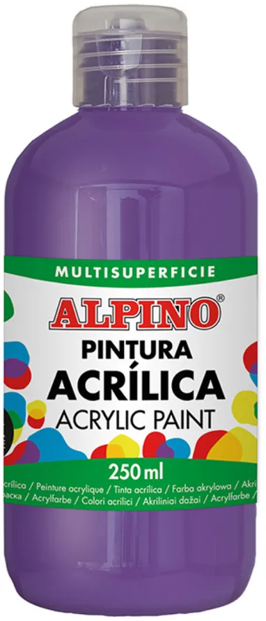 Alpino Vopsea acrilica, 250ml, Alpino - mov