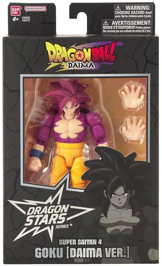 BanDai DRAGON BALL DRAGON STARS - GOKU SSJ 4 DAIMA
