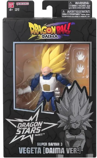 BanDai DRAGON BALL DRAGON STARS - VEGETA SSJ 3 (DAIMA VER.)