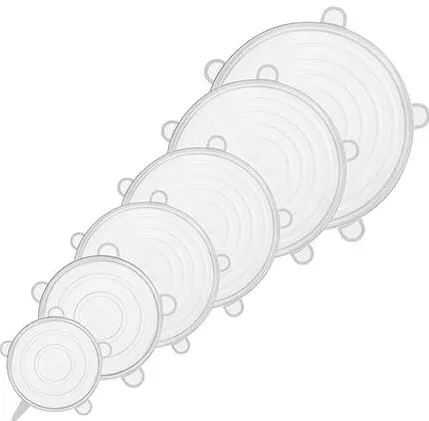 teesa SET 6 CAPACE SILICON FLEXIBILE TEESA