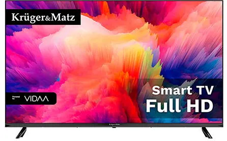 Televizor Kruger&Matz TV FULL HD 40 INCH 101CM SMART VIDAA KRUGER&MATZ