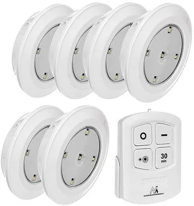 Generic SET 6 LAMPI LED CU TELECOMANDA MCE0165