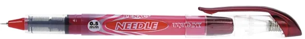 Penac Roller cu cerneala Penac Liqroller Needle Point, 0.5mm - rosu