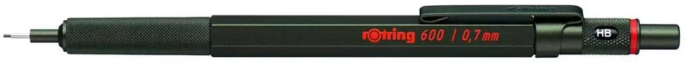 Rotring 600 Mechanical Pencil metallic dark green 0,7 mm