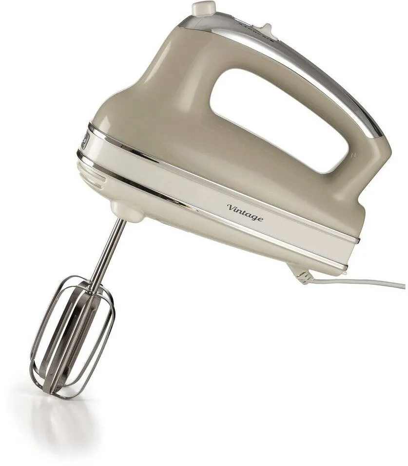 Ariete Hand Mixer Vintage Beige 1548CR beige, 450 Watt