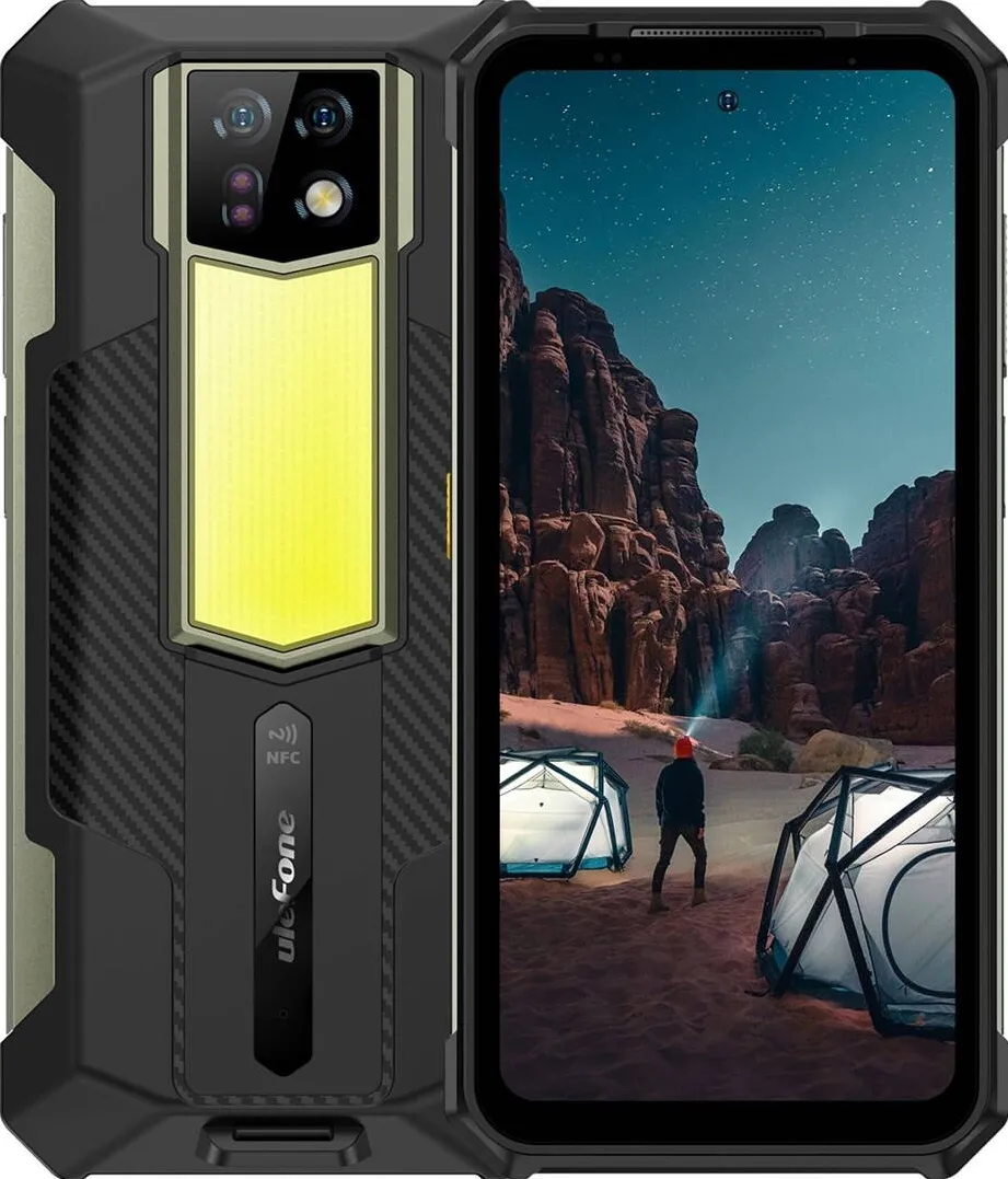 Smartphone Ulefone Ulefone Armor 24 17.2 cm (6.78") Hybrid Dual SIM Android 13 4G USB Type-C 12 GB 256 GB 22000 mAh Black