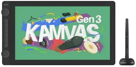 Tableta Grafica HUION Huion Kamvas 16 NEW Gen.3 graphics tablet