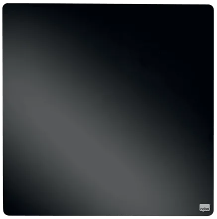 Nobo Tabla NOBO patrata, plastic, 36x36 cm, magnetica, include marker si magneti, negru