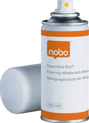 Nobo Spray renovator NOBO Deepclene Plus, spuma, pentru curatare table si flipcharturi, uz lunar, 150 ml