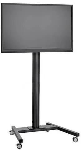 Suport TV / Monitor VOGEL'S Stand TV podea mobil Vogels T1544 / T1844 / T2044 NEGRU, TV max 200cm diagonala si max 80 kg