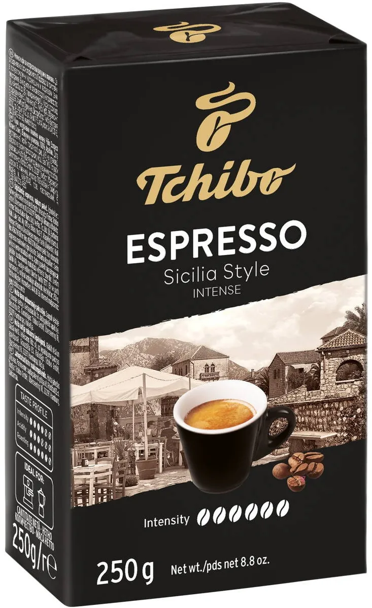 Tchibo Cafea macinata, Tchibo Espresso Sicilia Style, 250 g