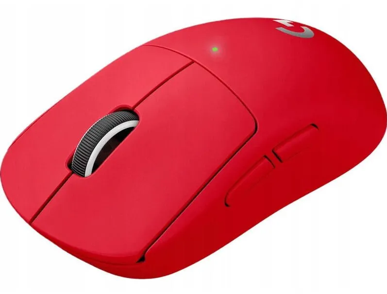 Mouse LOGITECH Maus pentru jocuri Pro X Superlight 2 SE, rosu, 60g, wireless, 2.4 GHz