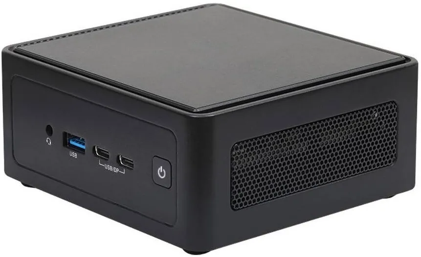 Sistem Mini ASRock 4X4 BOX-AI350, AMD Ryzen 7 350, negru, 110x118x49mm