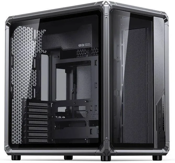 Carcasa PC Jonsbo MIDI-Tower X400, sticla securizata, gri, ATX