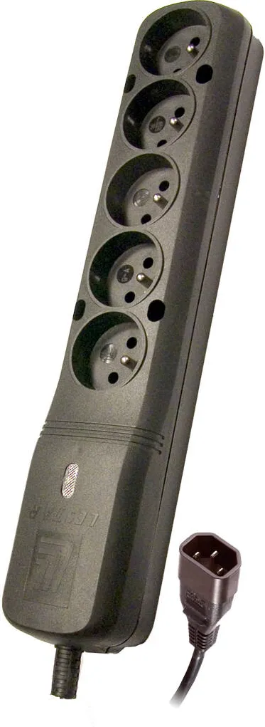 Lestar Priza/Prelungitor LZ- 530 BW G-A K.:CZ 1,5M IEC320 1.5 m 5 AC outlet(s) Indoor Black