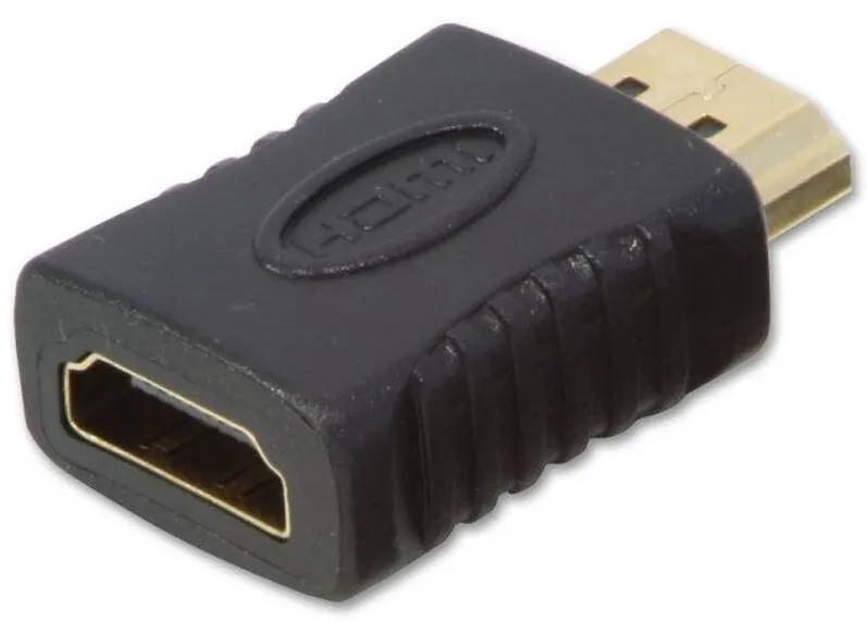 Adaptor Lindy 1x HDMI Male - 1x HDMI Female, negru