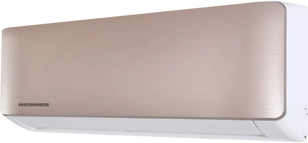 HEINNER Aparat de aer conditionat Onix Eco Smart Inverter 12000 BTU Wi-Fi, Clasa A++, Functie incalzire, Functie ECO, Follow me, R32, HAC-CO12WFN-GD, Auriu