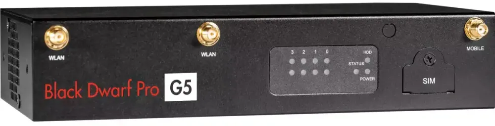 Firewall Securepoint Black Dwarf Pro G5 UTM inkl. 1 year IL