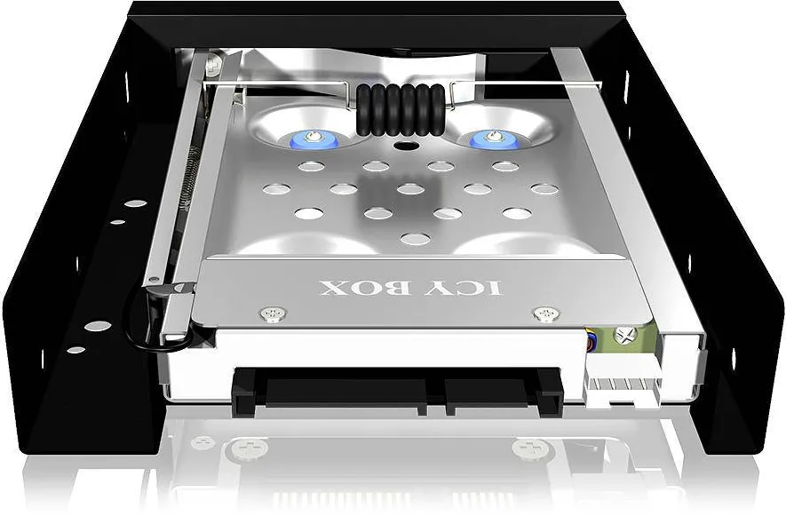 Rack Icy Box 2,5" SATAI-III in 1x 3,5" IB-2217aStS (b)