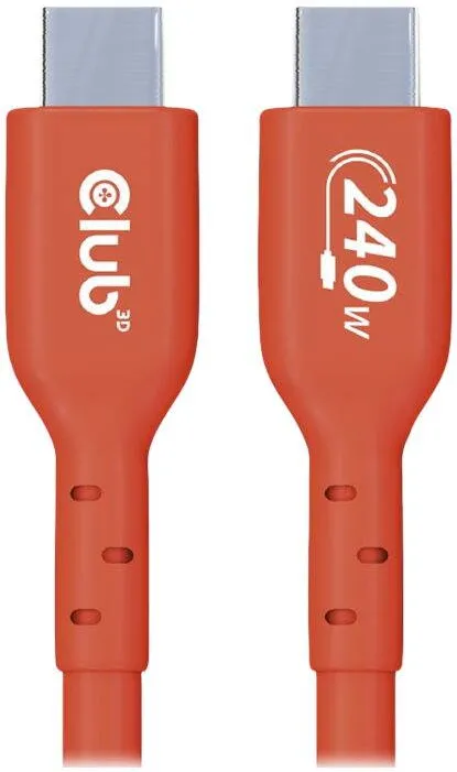 Cablu Date CLUB 3D USB 2 Typ C PD 240W / 480Mb 3m St/St