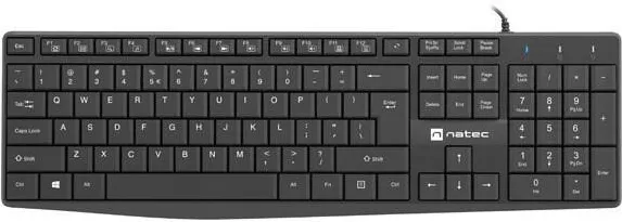 Tastatura Natec Nautilus Wired Black