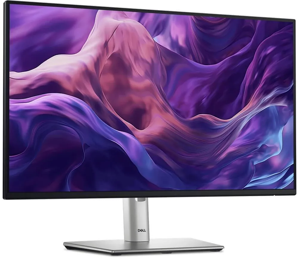 Monitor Dell IPS LED 23.8" P2425HE, Full HD (1920 x 1080), HDMI, DisplayPort, Pivot, 100 Hz (Negru/Argintiu)