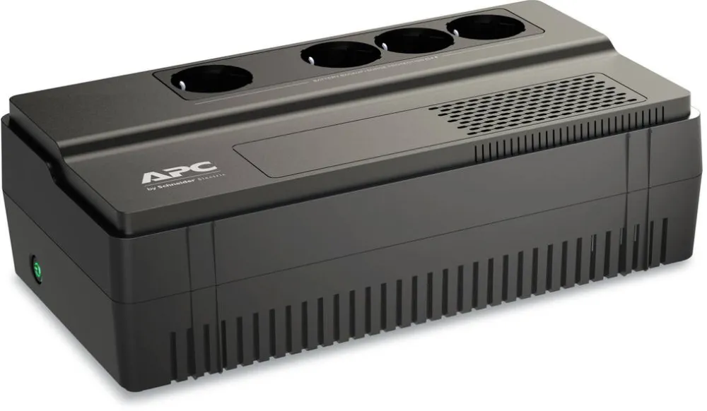 UPS APC Easy UPS, 1000VA, floor/wall mount, 230V, 4x CEE 7/3 Schuko sockets, AVR, Black