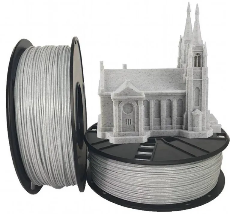 Gembird PLA "marble" filament, 1.75 mm, 1 kg