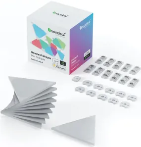 Nanoleaf Shapes Black Mini Triangles Expansion Pack (10 panels)