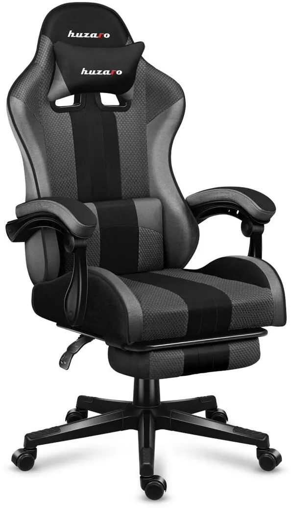 Scaun Gaming huzaro FORCE 4.7 GREY MESH GAMING CHAIR