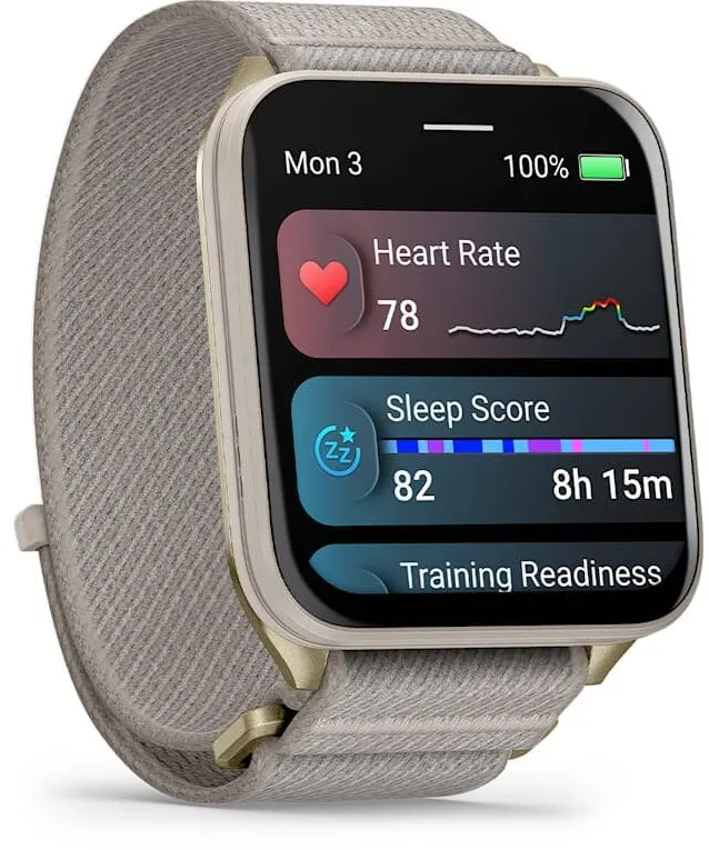 Smartwatch Garmin Venu X1 5.08 cm (2") AMOLED Digital 448 x 486 pixels Touchscreen Gold, Titanium Wi-Fi GPS (satellite)