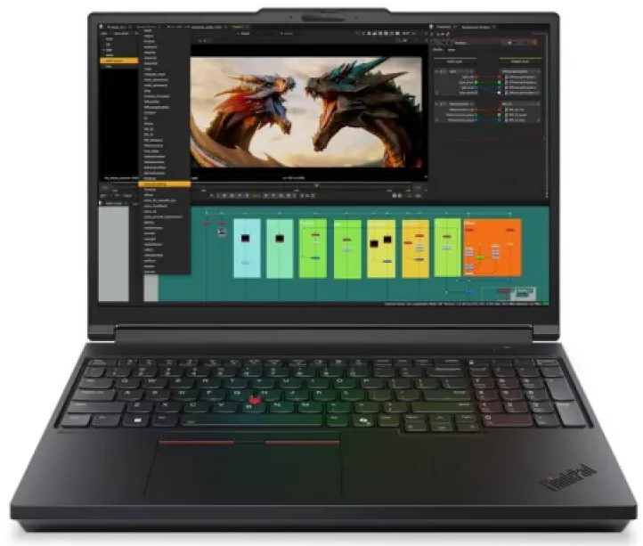 Laptop Lenovo Workstation ThinkPad P16 Gen 3, cu procesor Intel Core Ultra 9 285HX, 16'' IPS, 64 GB DDR5, 2 TB, NVIDIA RTX PRO 2000, 8GB GDDR7, Windows 11 Pro, 3 ani Garantie