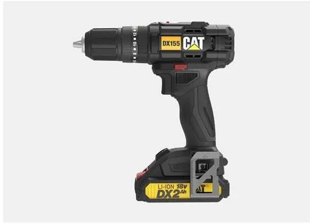 CAT Masina de gaurit cu impact CAT, 18V, 50NM, cu 2X2AH cu incarcator, Model DX155.1