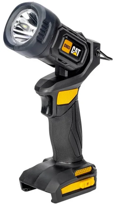 CAT Lanterna LED CAT DX63B, suport magnetic, 2 setari de luminozitate (160/400lumeni), cap rotativ ajustabil, (functionare cu acumulator18V - nu este inclus)