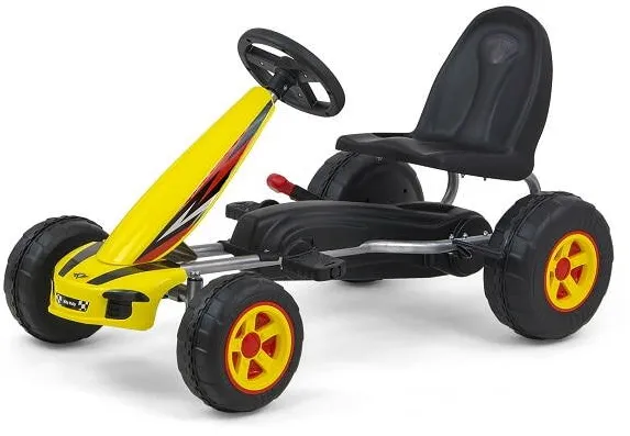 Milly Mally Kart cu pedale pentru copii, Milly Mally, Viper Galben