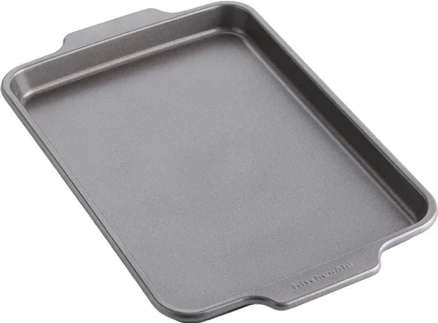 KITCHENAID Tava de copt, KitchenAid, Otel de aluminiu, Gri, 24.3x38.2 cm