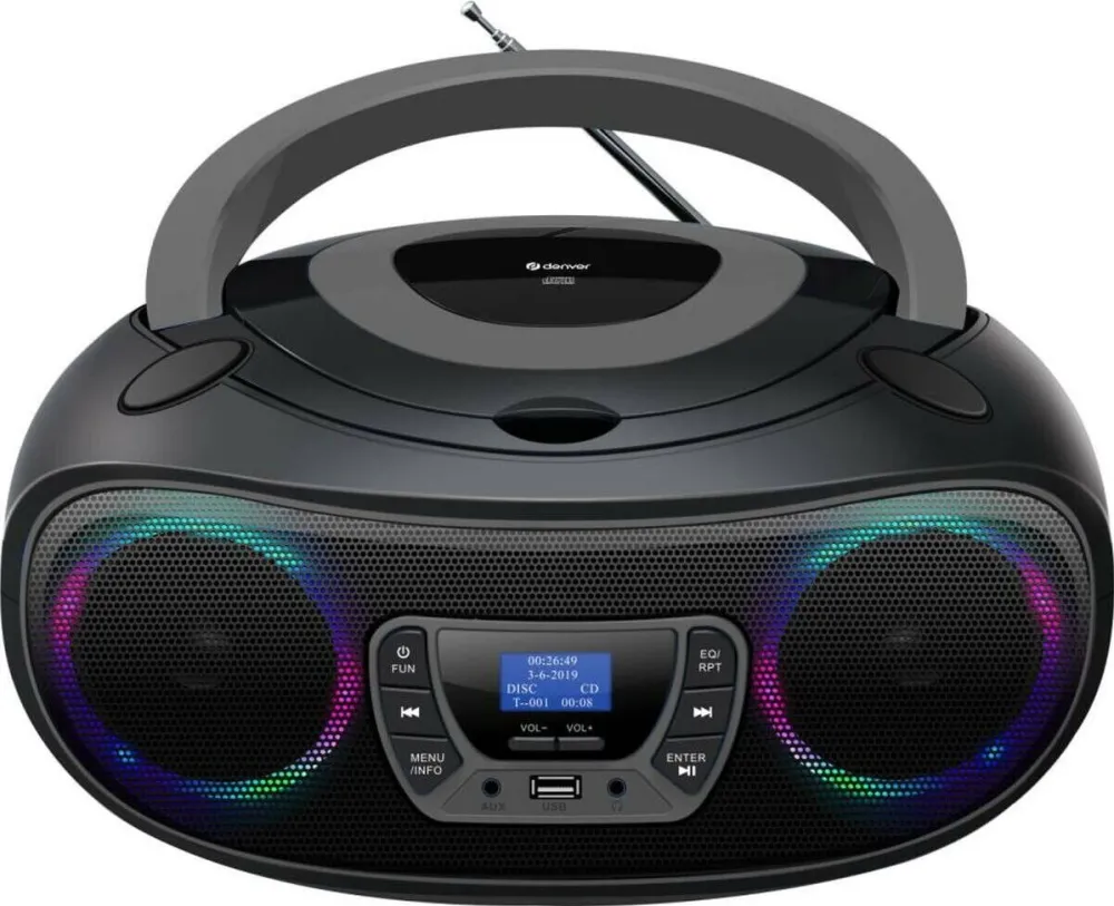 DENVER Radio portabil Denver Electronics TDB-212GR Bluetooth, verde