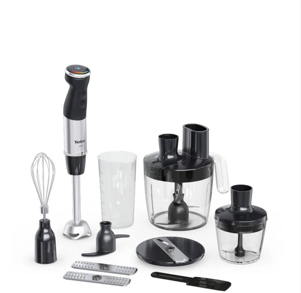 Blender de mana TEFAL HB67G830 Quickchef+ inox