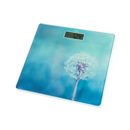 ETA ETA ETA178090040 Breeze Personal Scales, Maximum weight capacity of up to 180 kg, Automatically switches OFF to save batteries, Blue