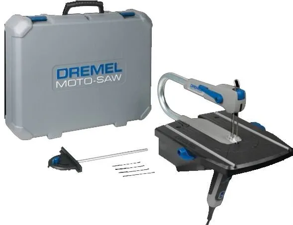 DREMEL Moto-Saw MS20 - Ferastru de traforaj, 70 W, valiza plastic, accesorii