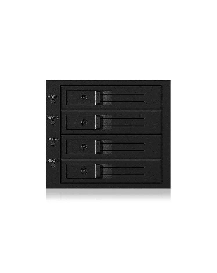 Enclosure Icy Box Backplane 4x SATA/SAS 3,5"HDD 3x5,25", 1xMini SAS HD