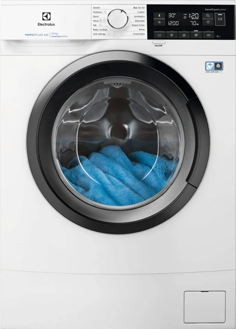 ELECTROLUX EW6SN347SP washing machine Front-load 7 kg 1400 RPM White