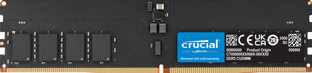 Memorie RAM Crucial DDR5 32GB/6400 CL52 CUDIMM