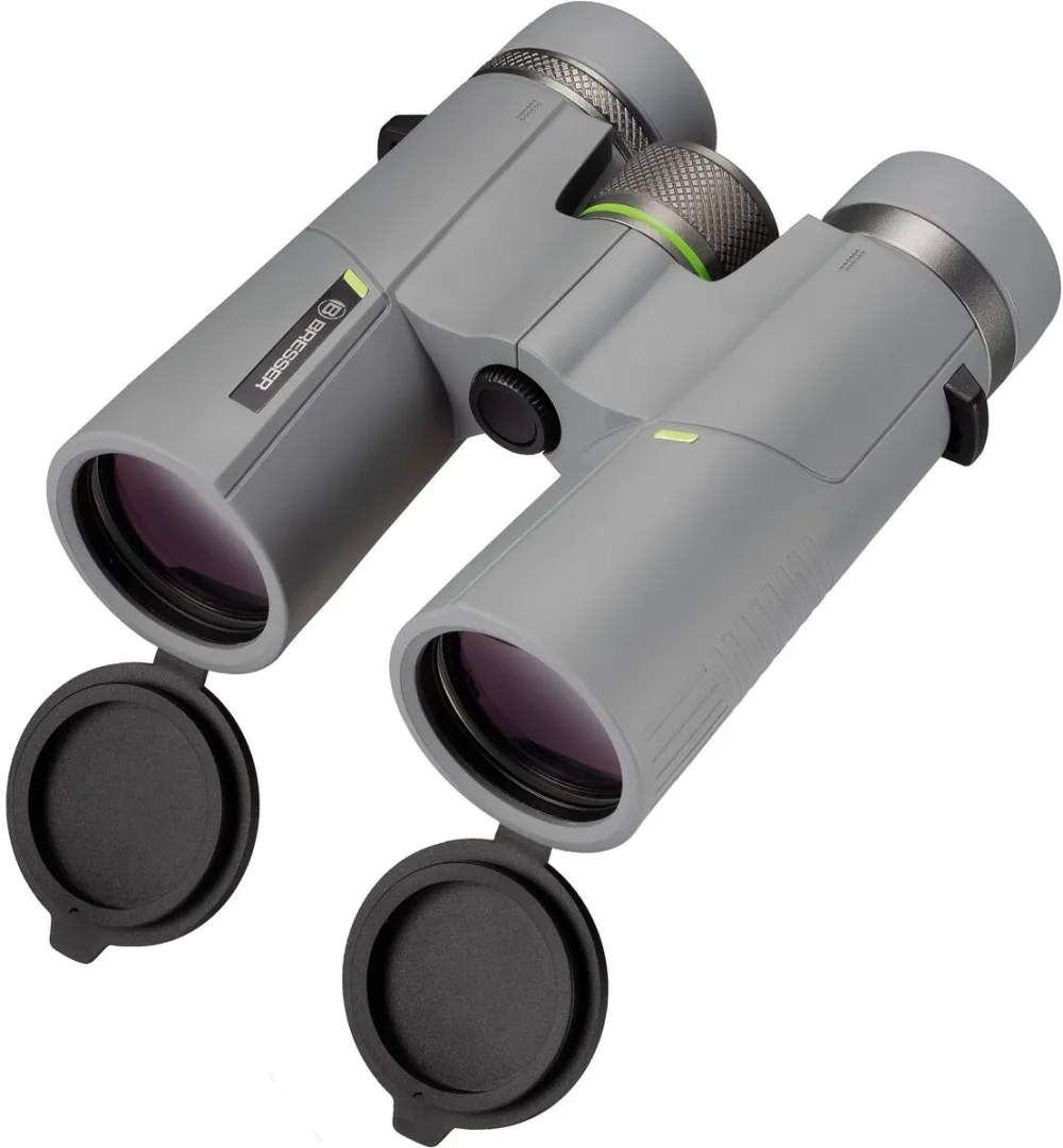 Bresser Binoclu Bresser 8X42 Wave, Impermeabil, Cu Sticla Bak-4, Acoperire Ur Si Oculare Pentru Purtatorii De Ochelari, Perfect Pentru Observarea Naturii, Calatorii Si Drumetii