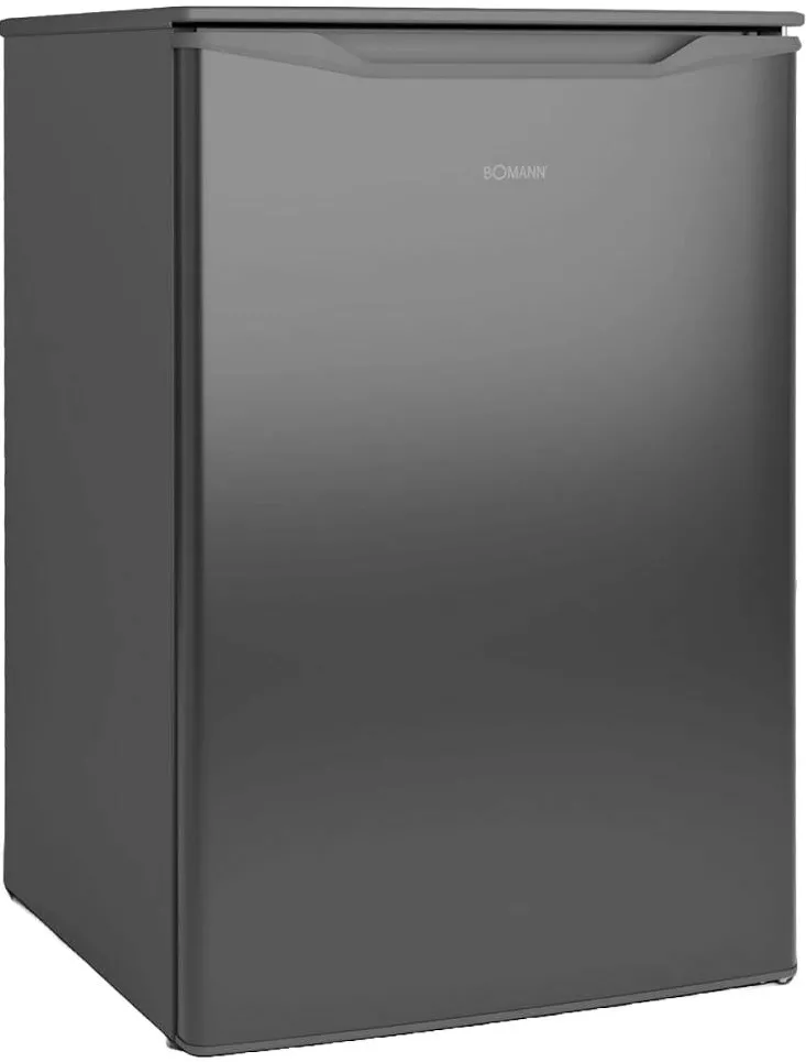 Bomann Congelator Bomann, GS7253IX, H85 cm, volum 87 litri, ideal pentru spatii mici, birou, rulota, congelare 4 stele, consum redus, temperatura ajustabila, 3 compartimente, tava cuburi gheata, usa reversibila, picioare ajustabile, inox