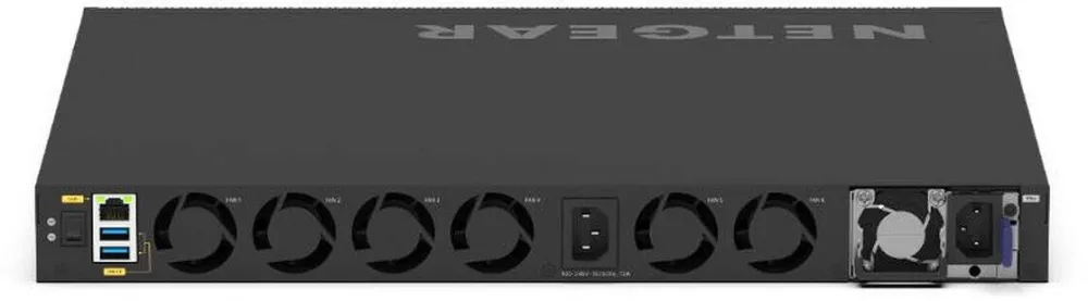 Switch Netgear Switch cu management NetGear XSM4340FV-100NES, LED, 4GB RAM, negru, 1U